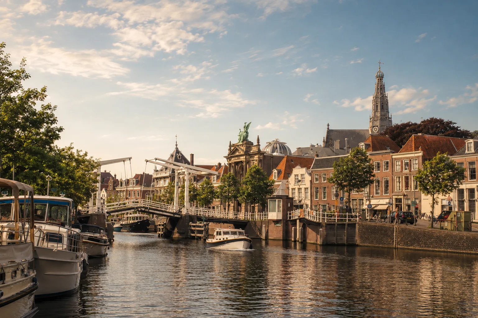 The Spaarne in Haarlem