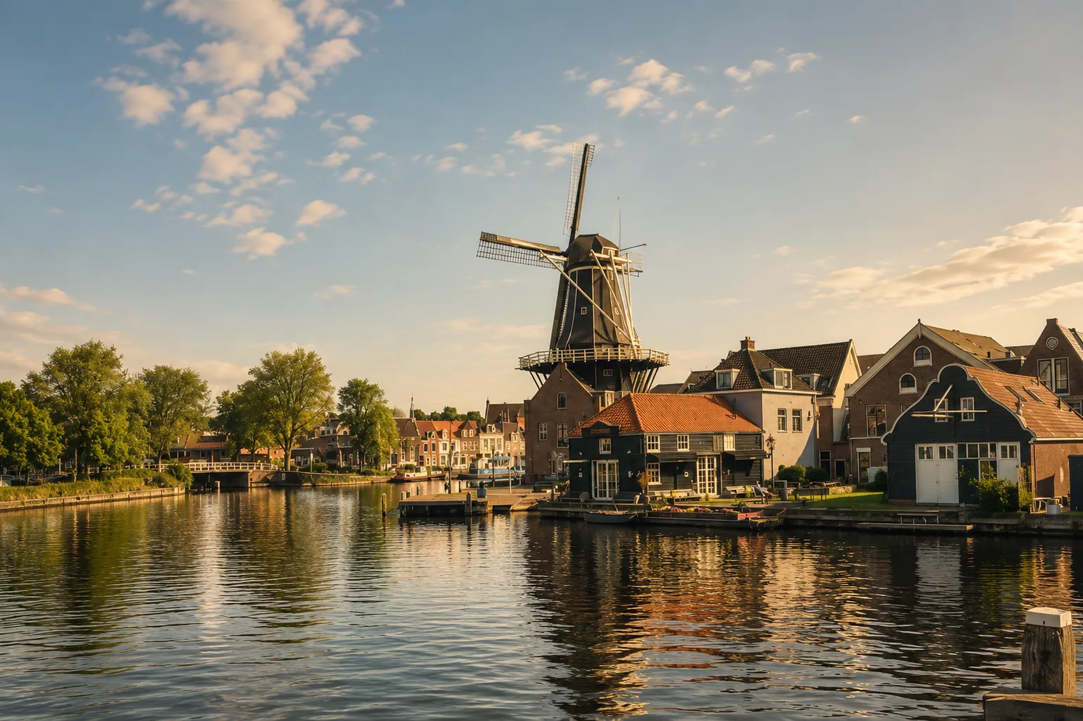 Molen de Adriaan in Haarlem