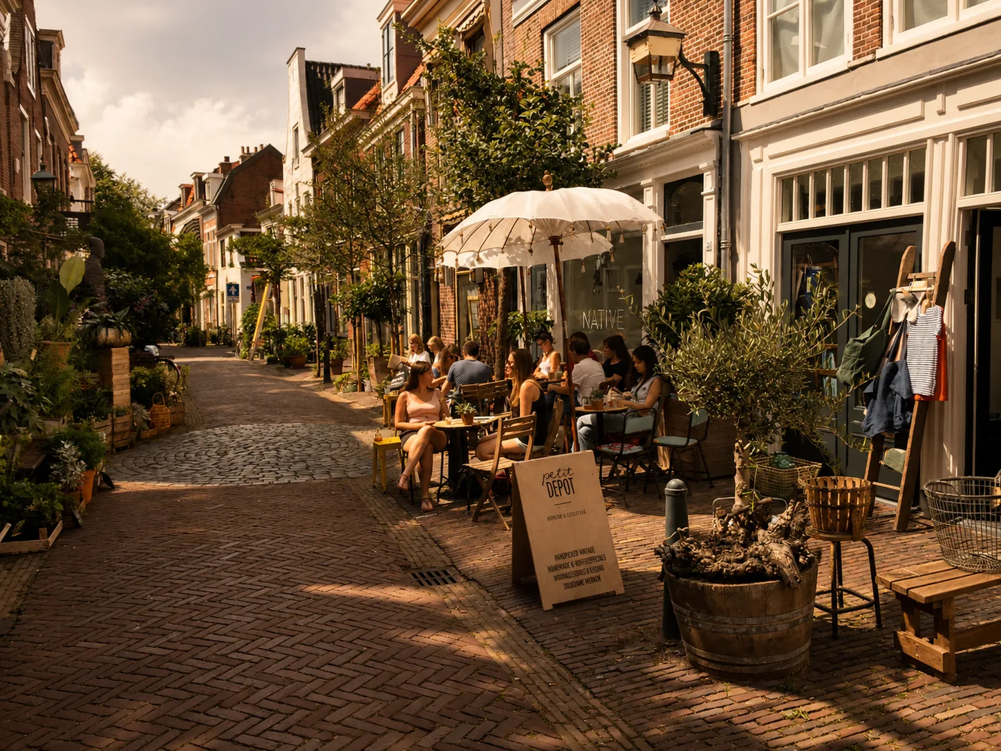 Haarlem street scene